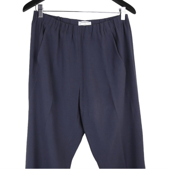 Aritzia Babaton Dexter Tapered Cropped Jogger Dress Pants Size Small - Picture 2 of 6